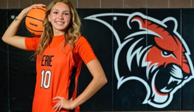 Juliet Slater from Erie was the best girls basketball player in the Longmont area.