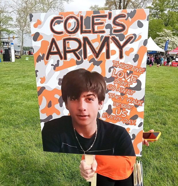 The memory of Cole Gatti's generosity is kept alive by his supporters.