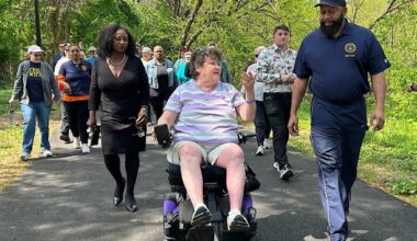 Upper Darby celebrates new Naylor's Run Trail section