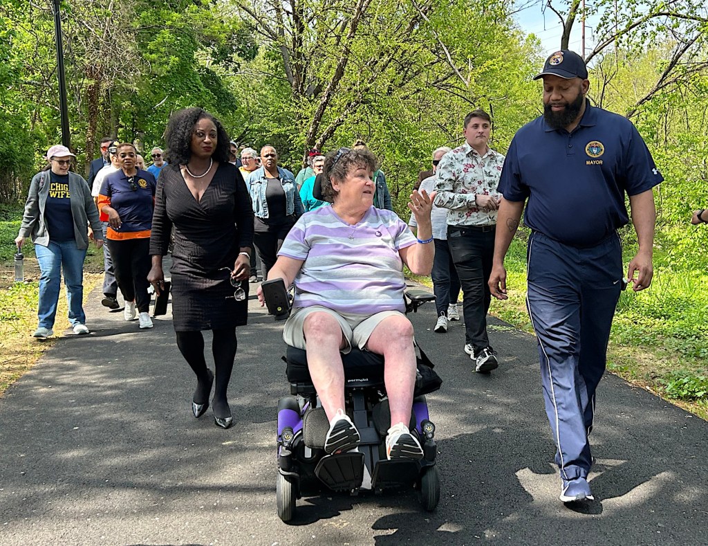 Upper Darby celebrates new Naylor's Run Trail section