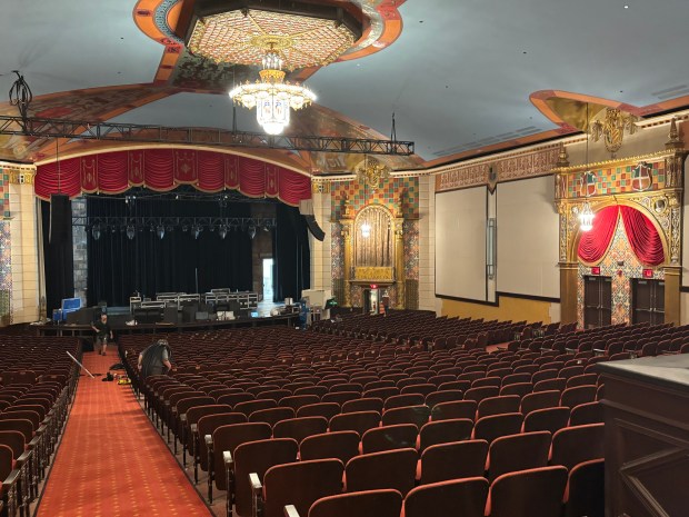 Inside the Lansdowne Theater. (KATHLEEN E. CAREY - DAILY TIMES)