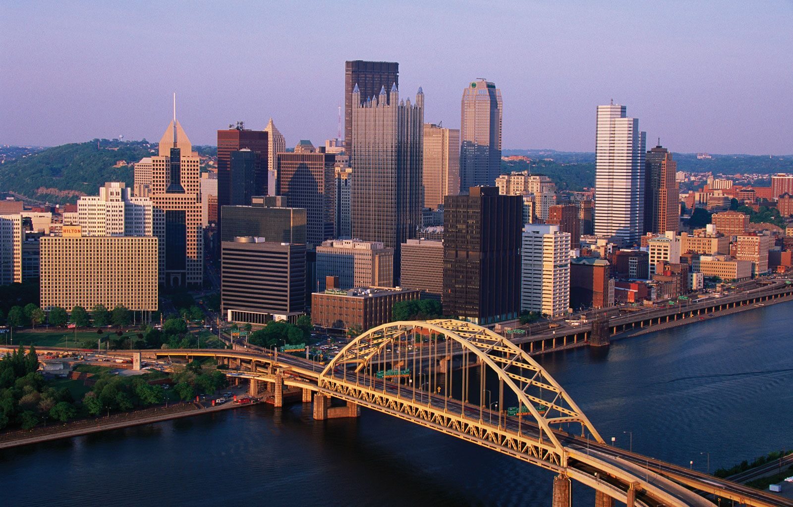 downtown Pittsburgh
