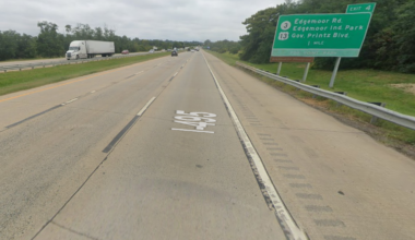 Image of the fatal crash location