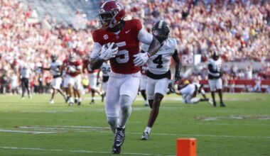 Pittsburgh Steelers trade up, select Alabama WR Germie Bernard with 47th pick in 2026 NFL Draft