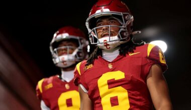 USC WR Makai Lemon selected by Philadelphia Eagles with pick No. 20 in 2026 NFL Draft