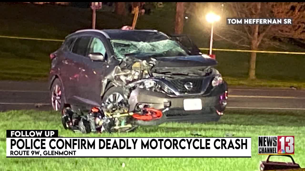 Teen motorcyclist dies in Route 9W crash in Glenmont