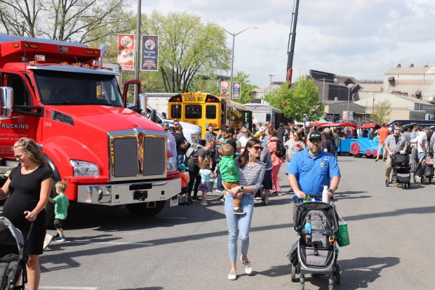 Touch-a-Truck in Reading. (Jeff Doelp - Special to Reading Eagle)