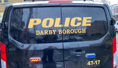 Darby police tree a burglar on Highland Avenue