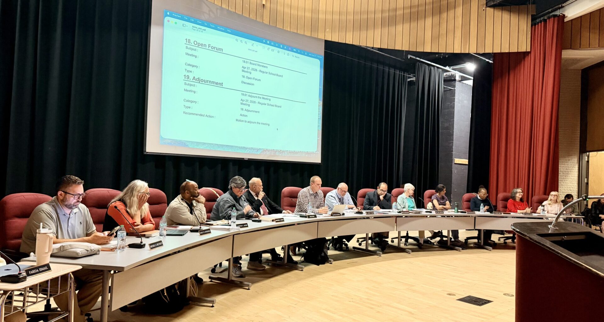 basd board meeting monday april 27 2026