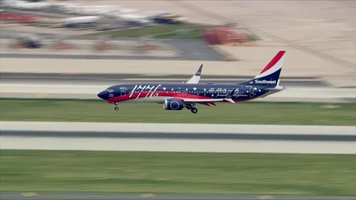 Southwest Airlines’ Independence One lands in Philly from Dallas – NBC10 Philadelphia