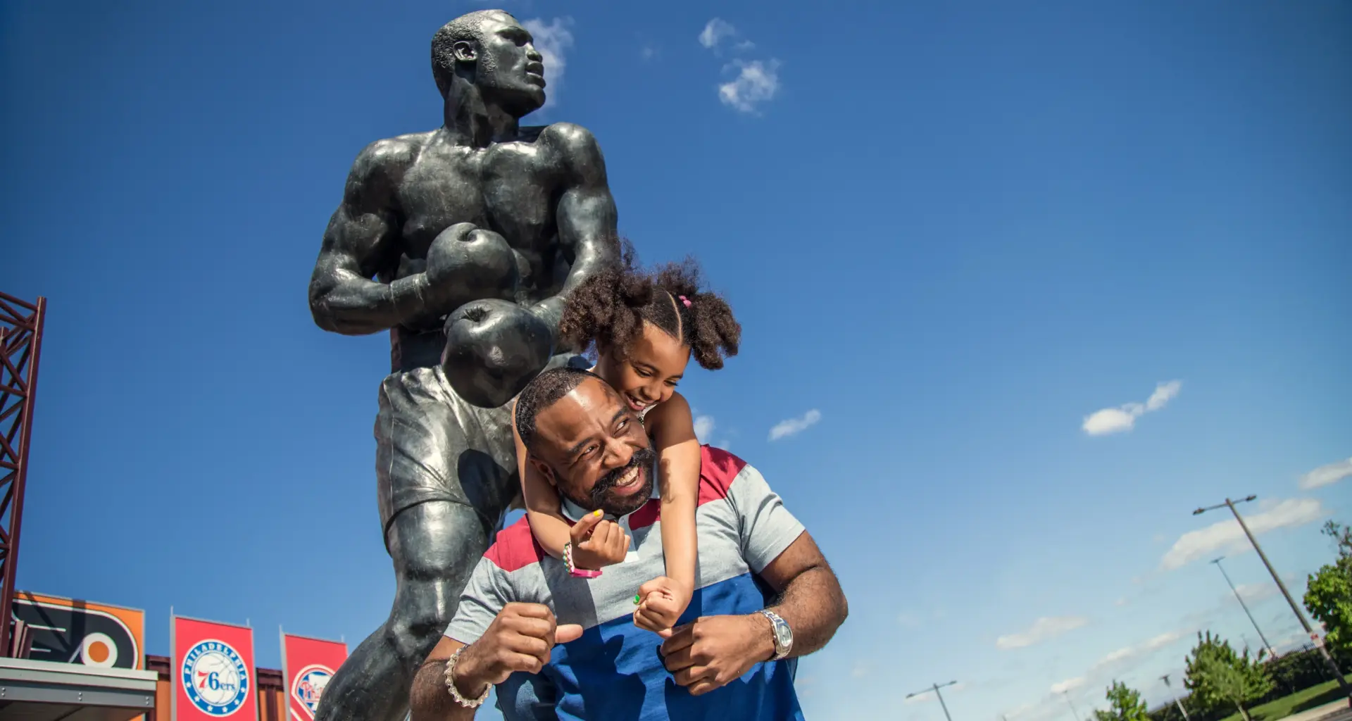 Eavesdropping on the statuesque Philly champs