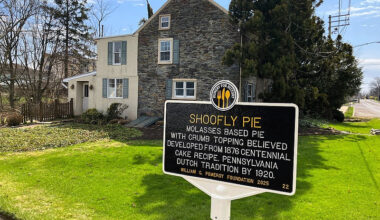Telford site unveils Pa.’s first ‘Hungry for History’ marker honoring shoofly pie