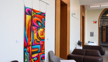 "The Greatest Works" exhibits student artwork in the University Center