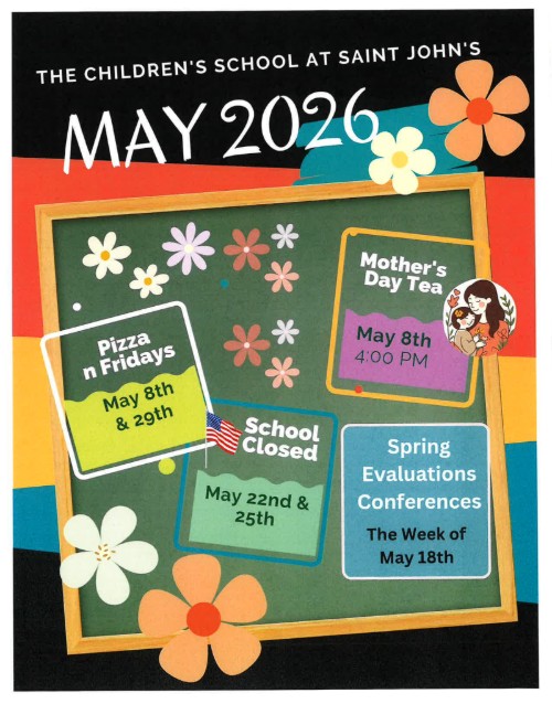 The Children's School Executive Director Margot Adams, in consultation with School Director Sharon Walton and teachers, plans a monthly flyer for families to enjoy the various themed activities. (Submitted by Mary Brown)