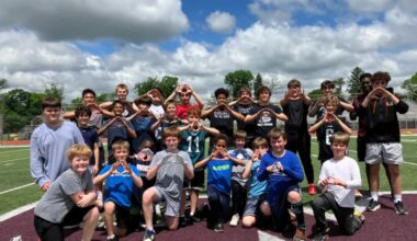 May 31, 18th annual Lower Merion Co-Ed youth football clinic at Arnold Field