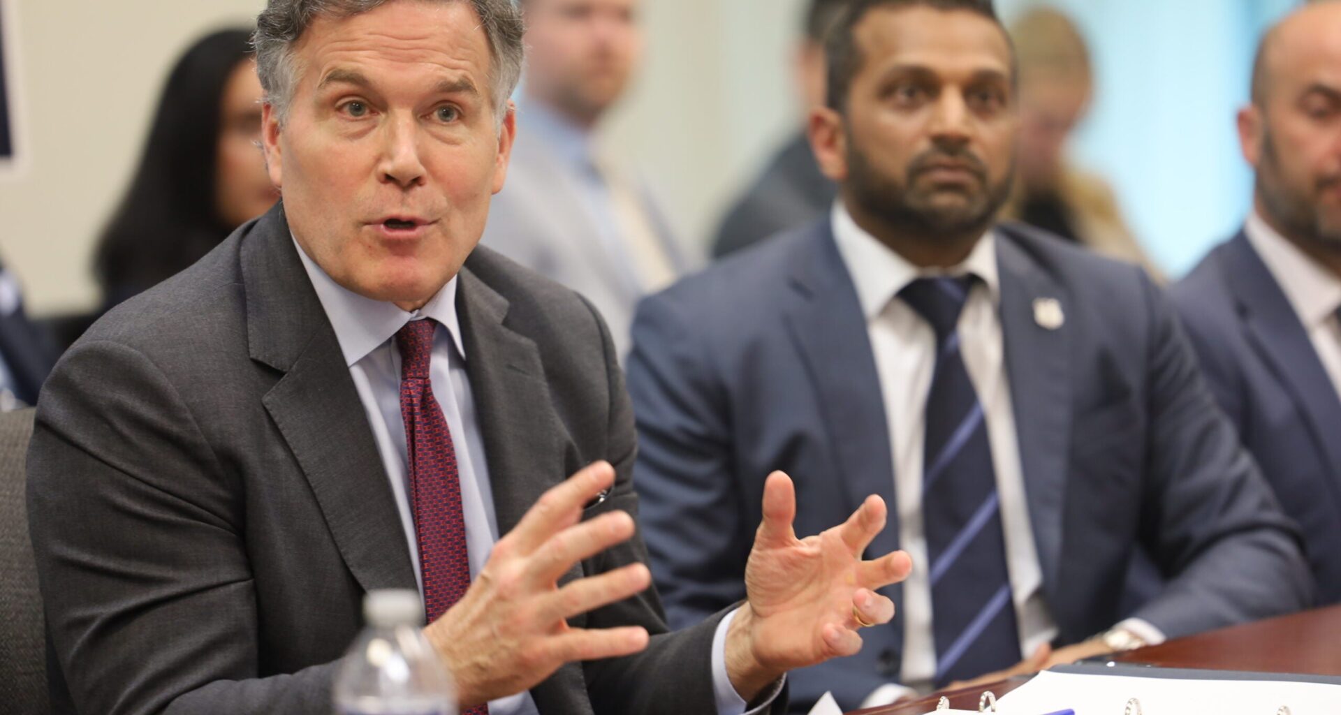 FBI Director Patel in Allentown, PA for fentanyl roundtable