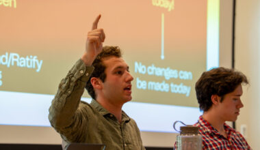 Student Senate discusses rebranding, elections and other internal changes