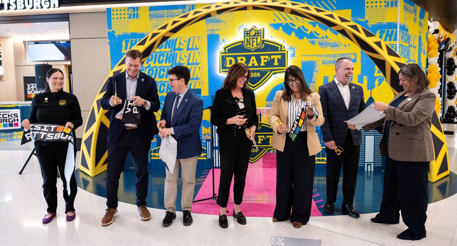 PIT’s New Terminal Center Stage as NFL Draft Nears