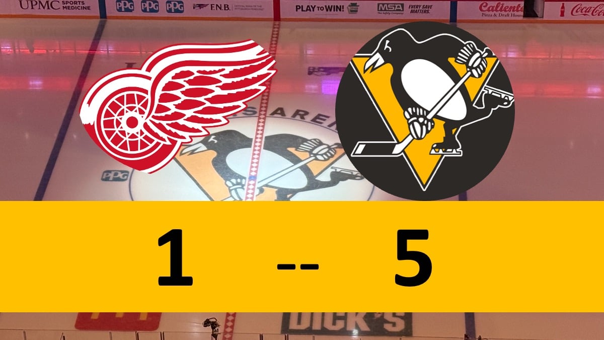 Penguins Pound Detroit, March Toward Playoff Berth; Perfect Scoreboard Scenario