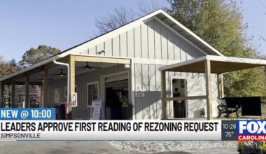 Simpsonville city council advances rezoning of former food truck park