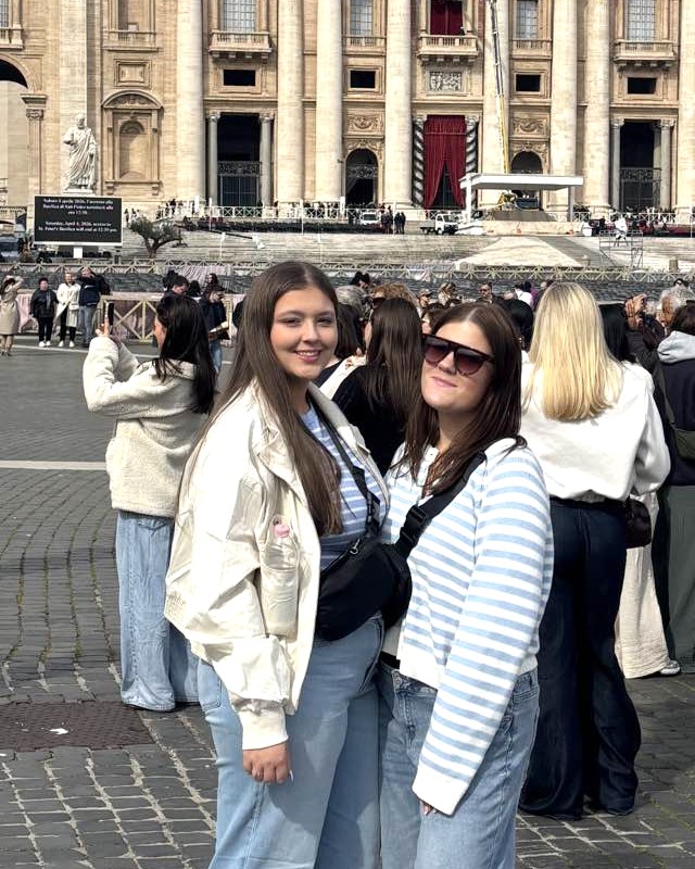 BFF’s Belle Nicastro, left, and Grace O’Brien took advantage of...