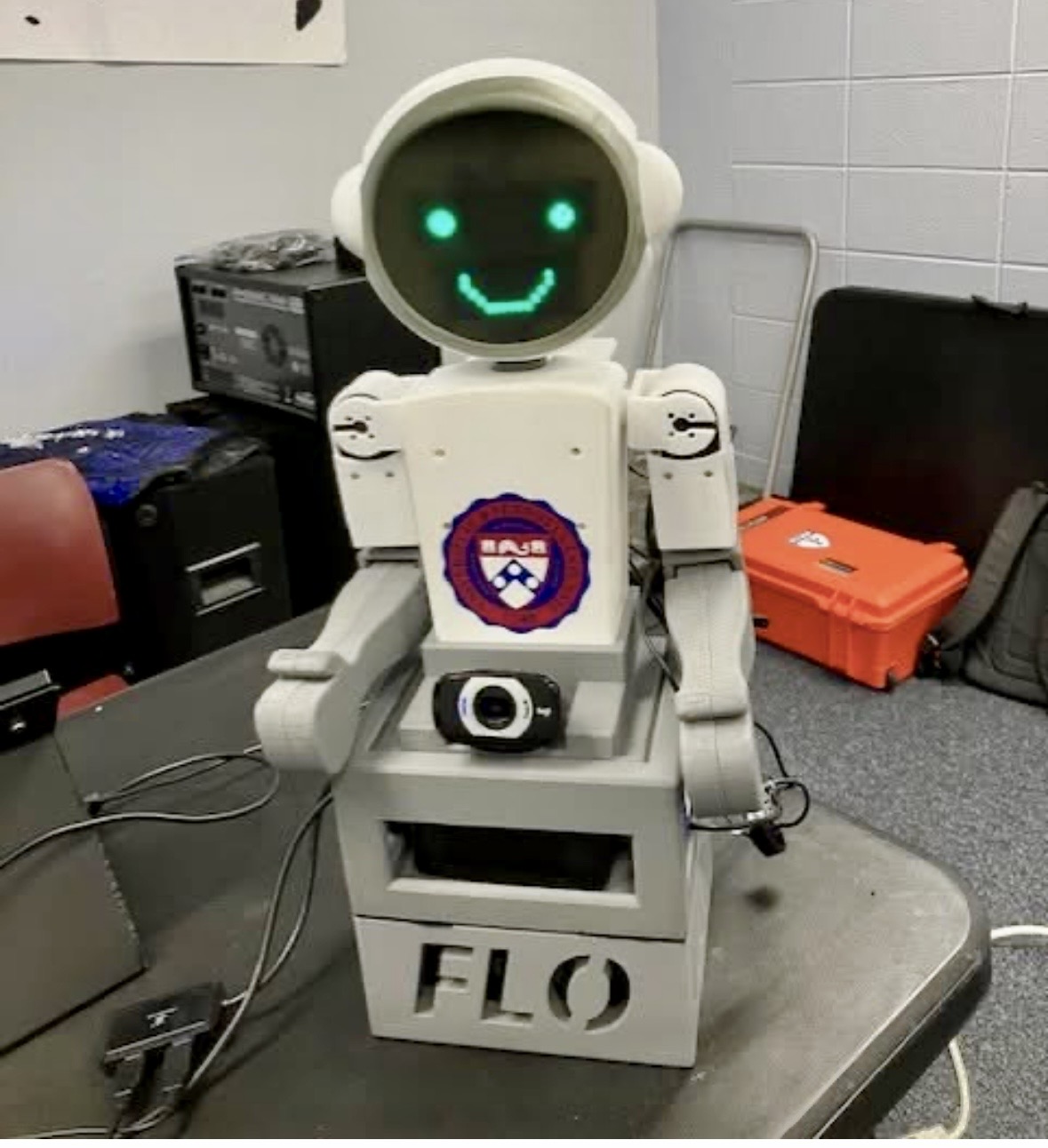 U. of Penn’s social robot Flo made quite an impression...