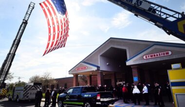 Viewing for Berks firefighters killed April 4 draws mourners to Fleetwood