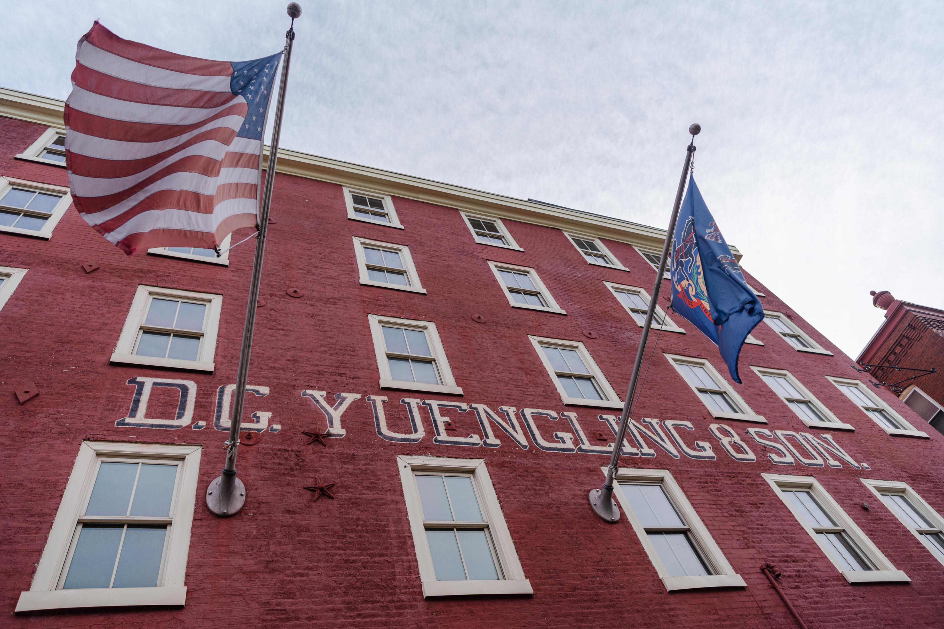 The D. G. Yuengling & Son Brewery in Pottsville, pictured...
