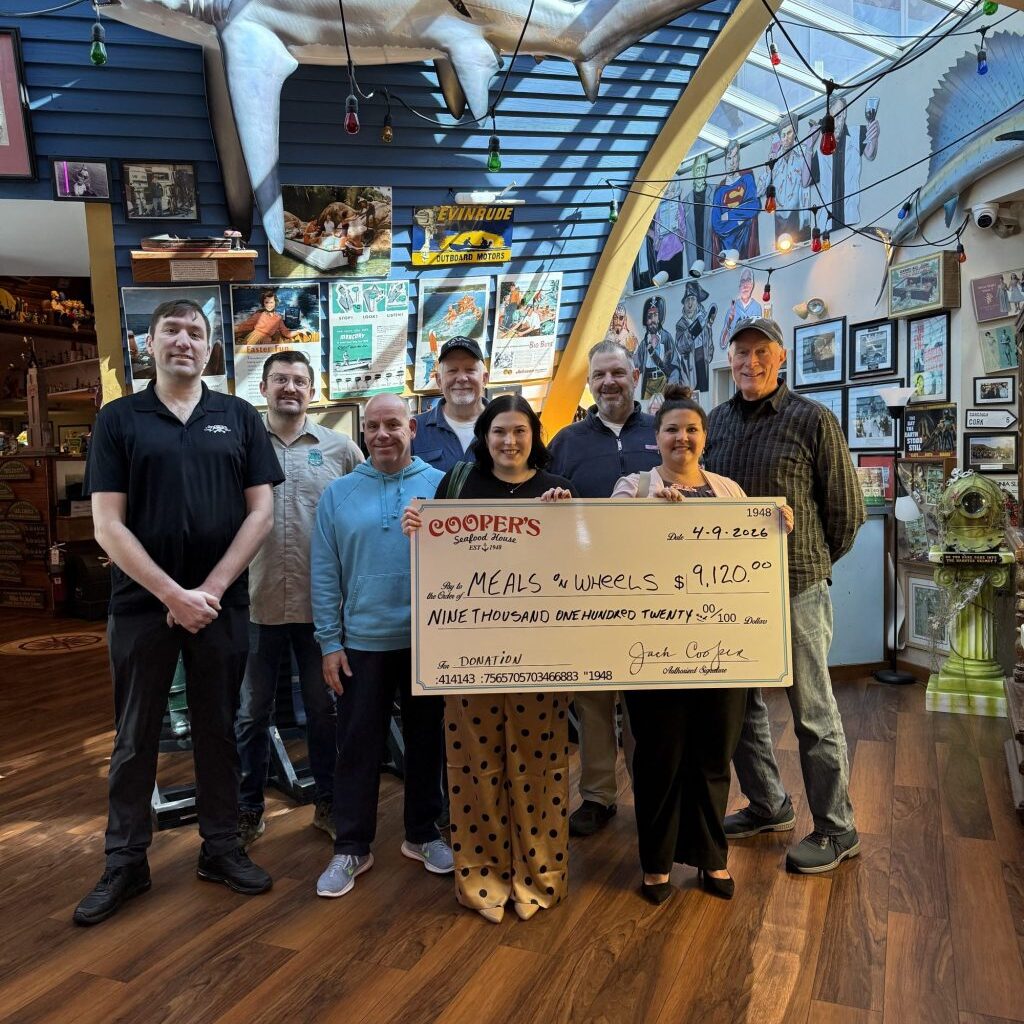 Cooper’s Seafood House raises over $9,000 for Meals on Wheels of NEPA – Scranton Times-Tribune