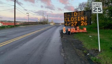 One side of Linden Street bridge in Scranton to close for repair