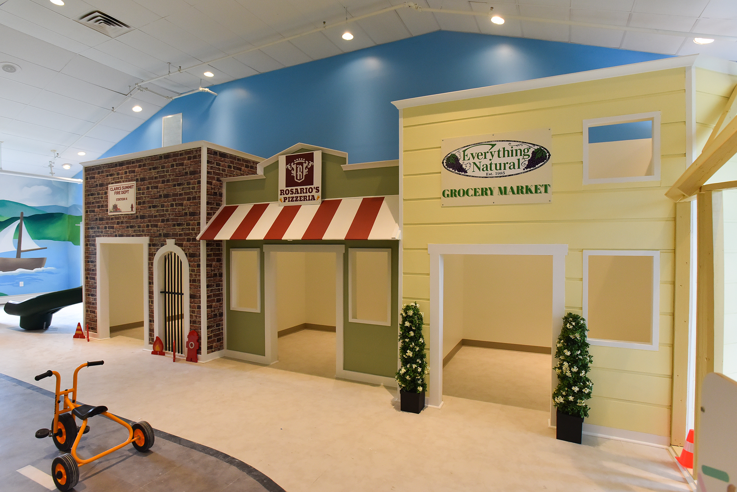 Area businesses, such as Rosario’s Pizzeria and Everything Natural, as...