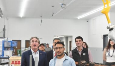 Congressman, secretary of the interior visit Lackawanna College