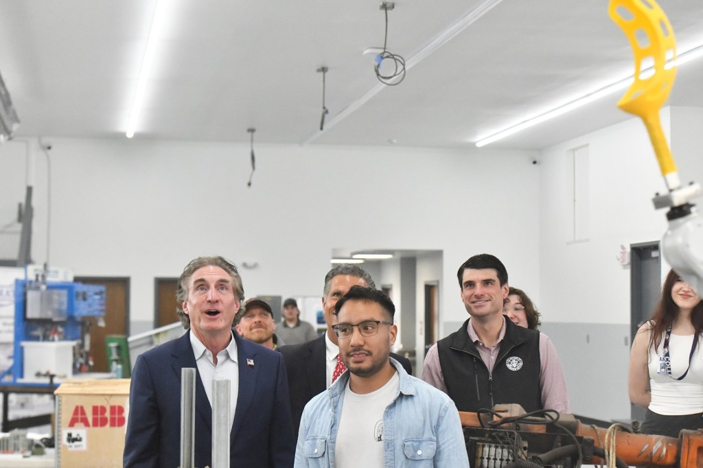 Congressman, secretary of the interior visit Lackawanna College