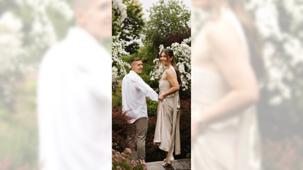 Hannah Tolerico and Derek Everett