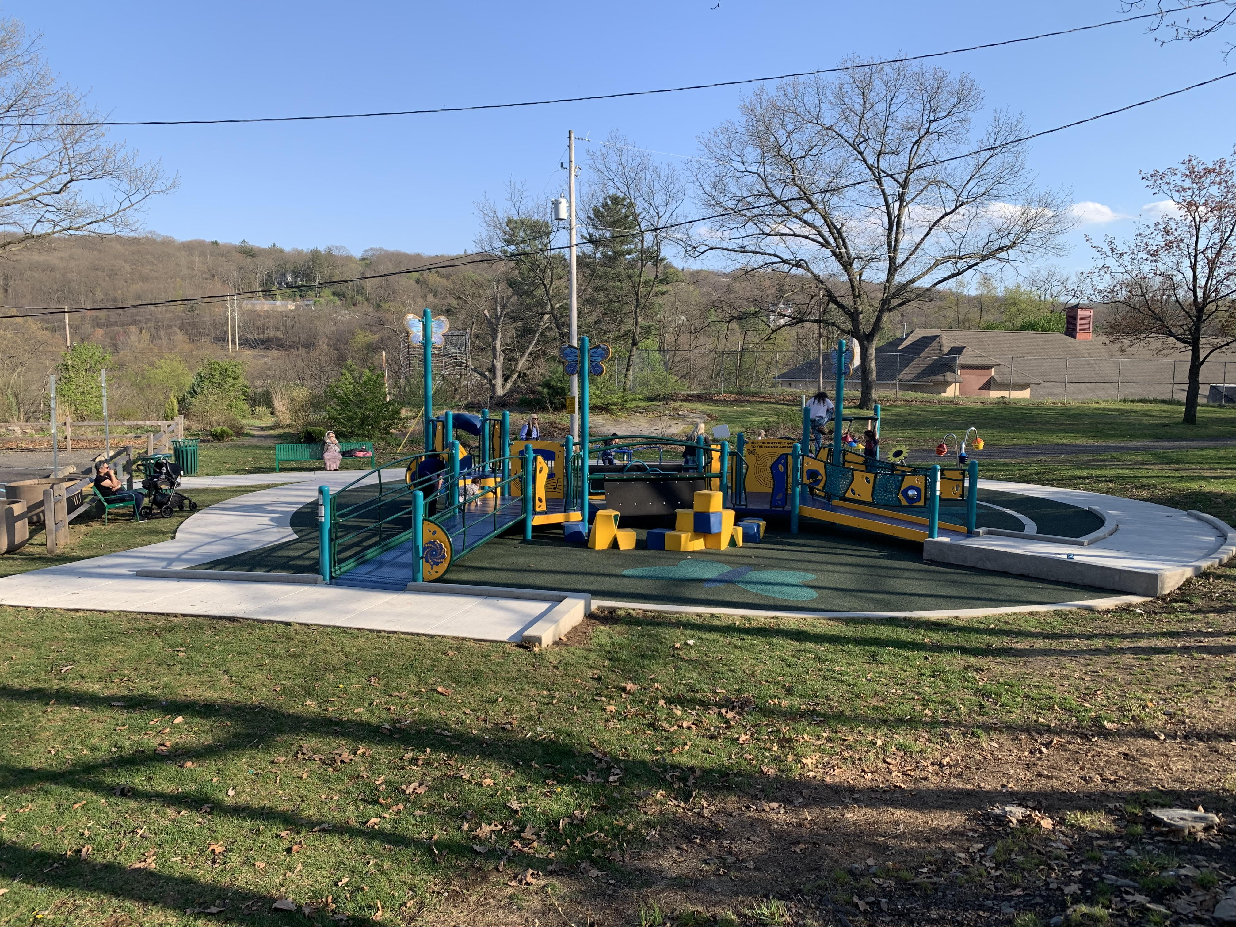 The Butterfly Playground at Nay Aug Park in Scranton on...