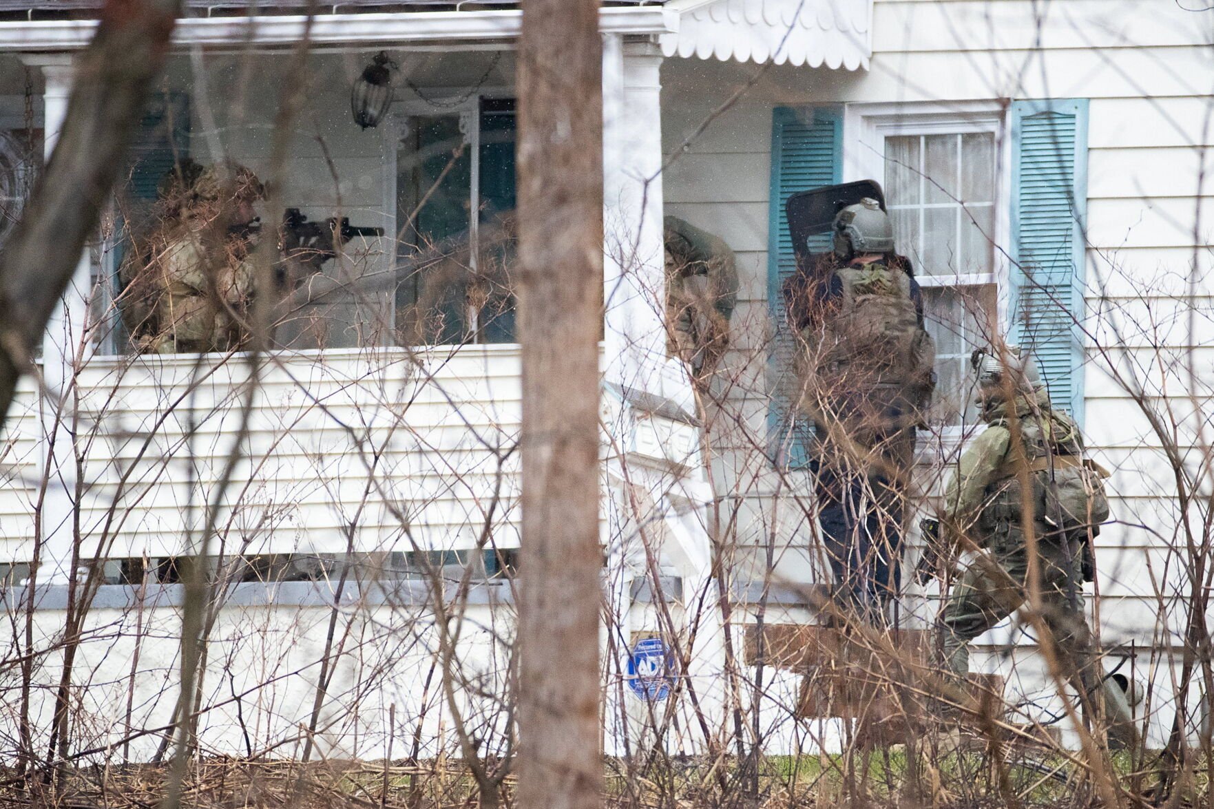 Members of the Scranton Police Special Operations Group and Lackawanna...