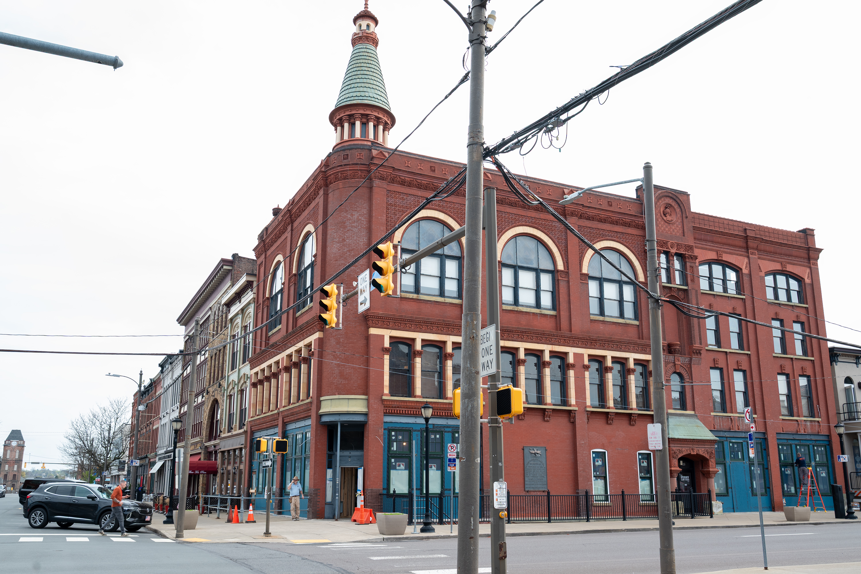 The Grand Army of the Republic building in Scranton on...