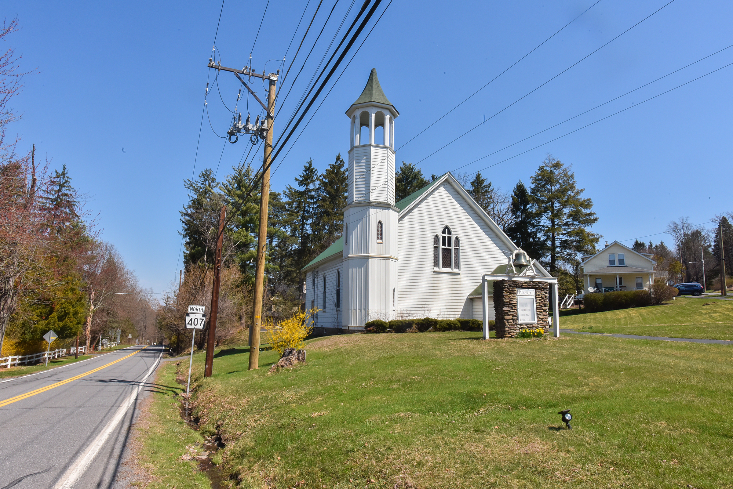 The Waverly Community Church in Waverly Friday, April 10, 2026....