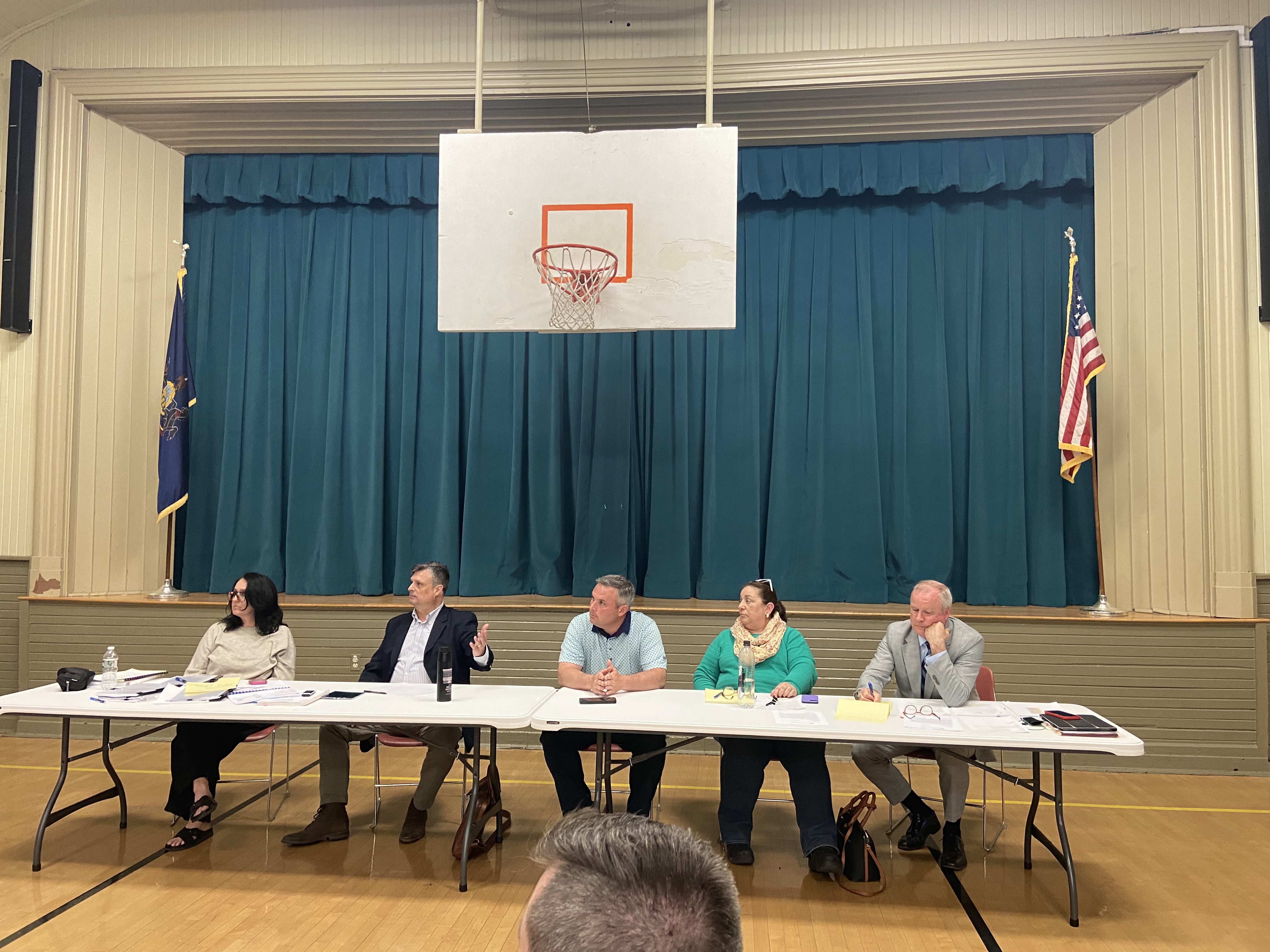 Members of the Waverly Twp. Board of Supervisors meet Thursday,...