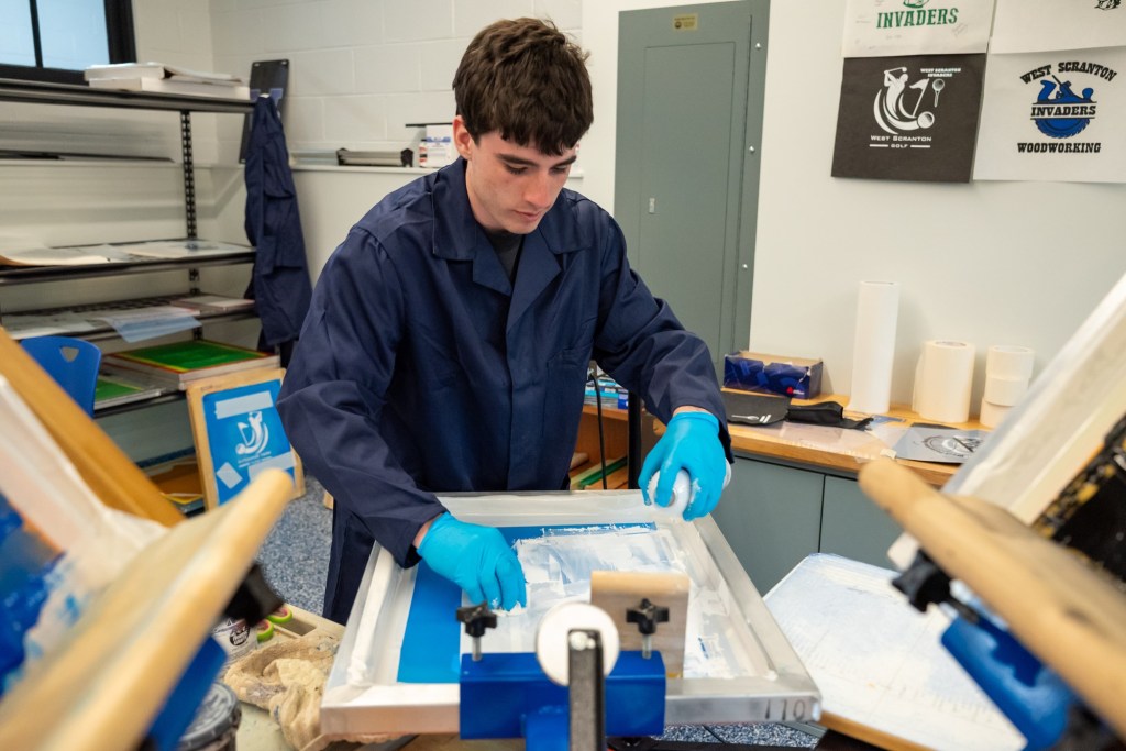 West Scranton High School shows off new tech ed classrooms, weight room