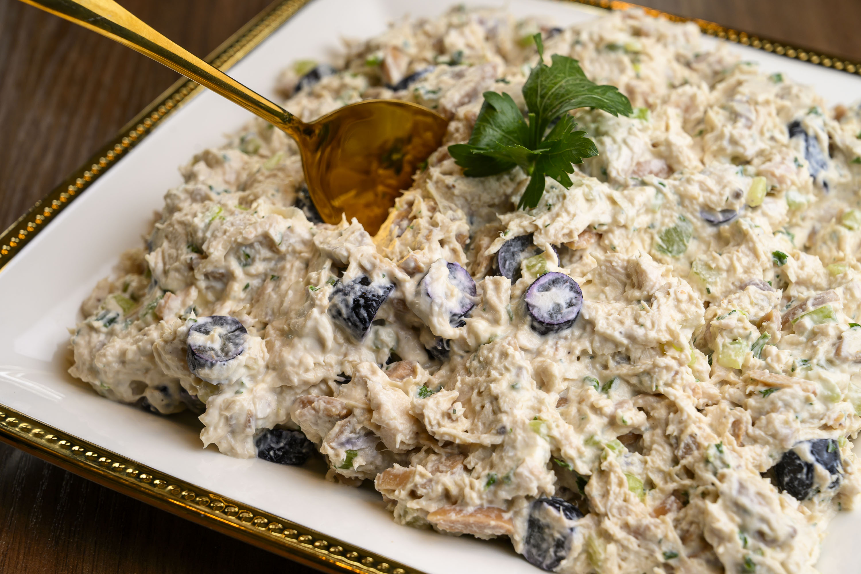A For the Love of Chicken salad is on the...