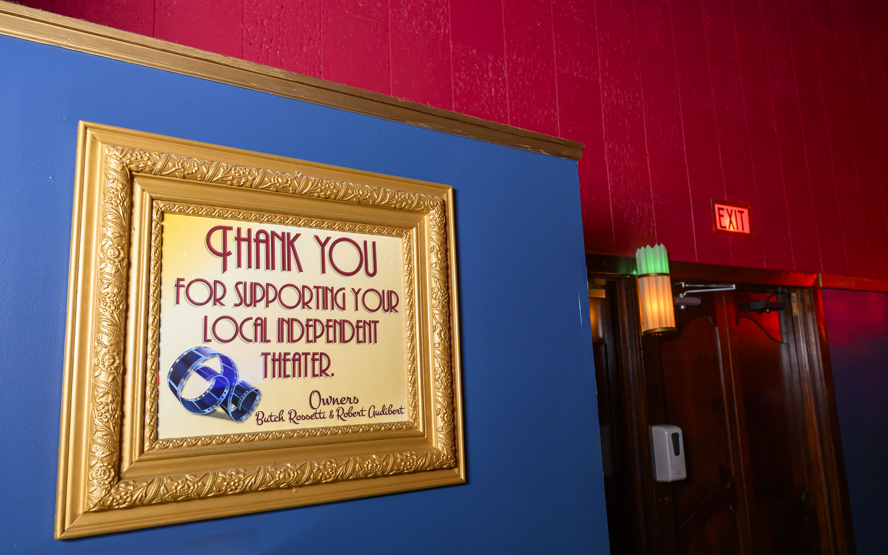 A look inside the Emmaus Theatre on Wednesday, April 1,...