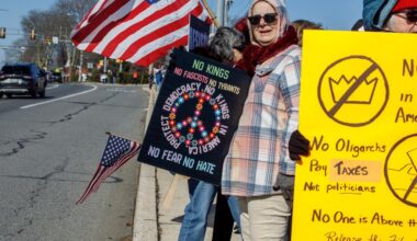 Happy to participate in No Kings rally