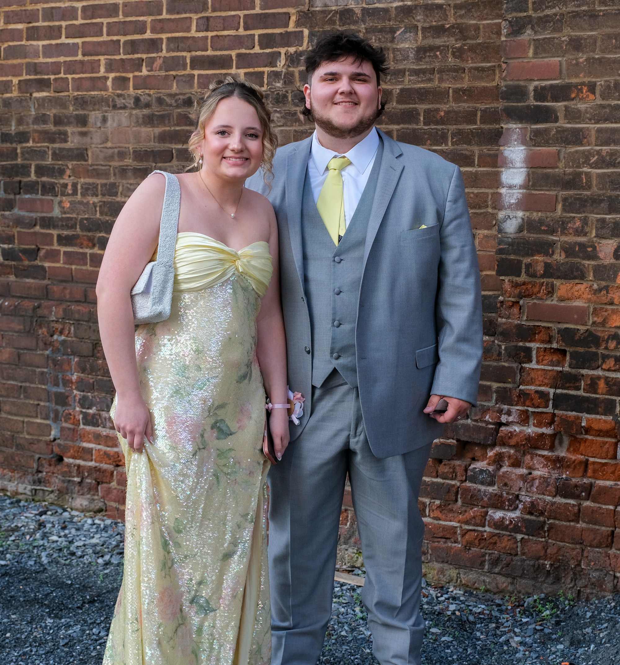 Southern Lehigh High School held its prom Friday, April 24, 2026, at SteelStacks in Bethlehem. Students and their guests arrive to the big night. (Sharon Merkel/Special to The Morning Call)