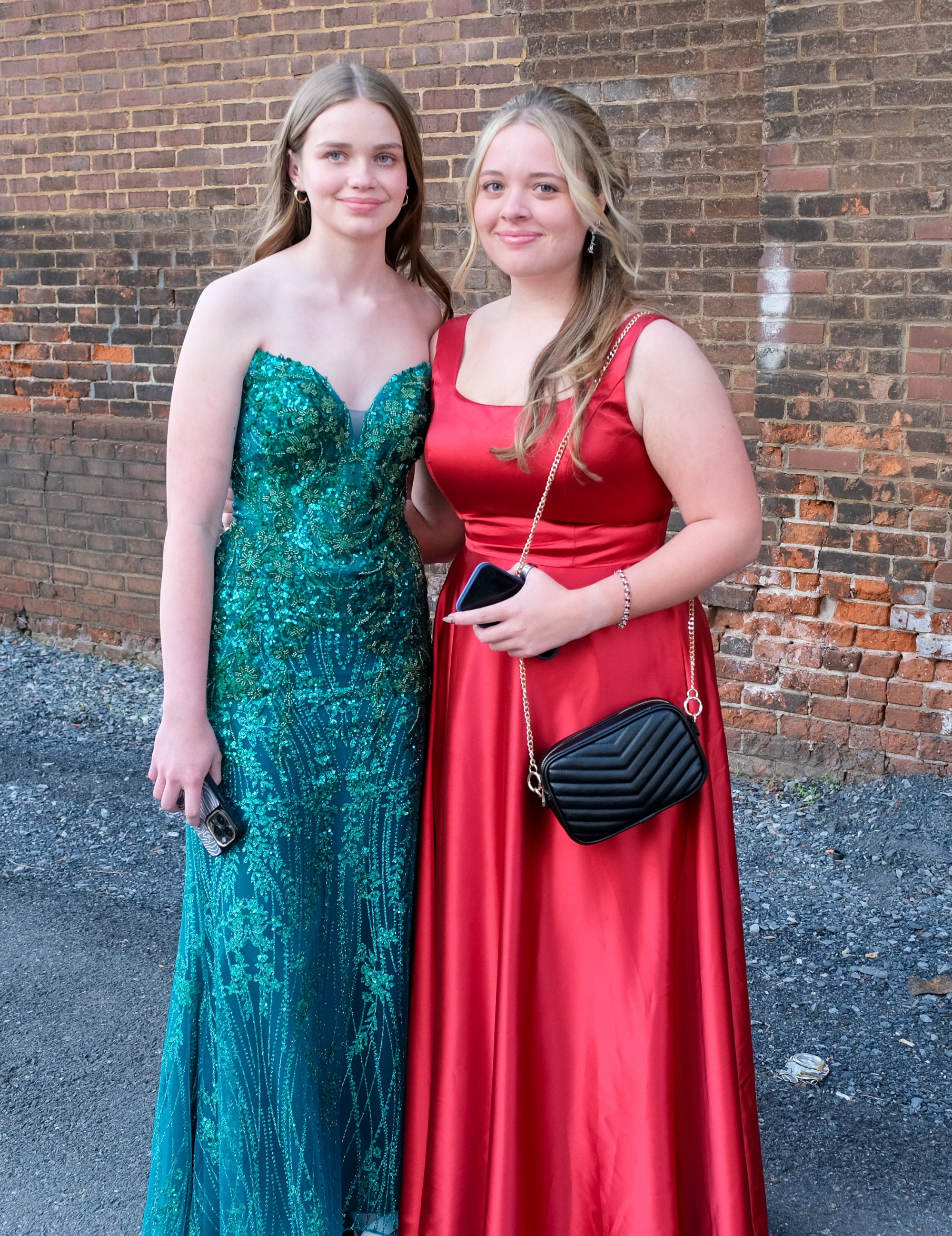 Southern Lehigh High School held its prom Friday, April 24, 2026, at SteelStacks in Bethlehem. Students and their guests arrive to the big night. (Sharon Merkel/Special to The Morning Call)