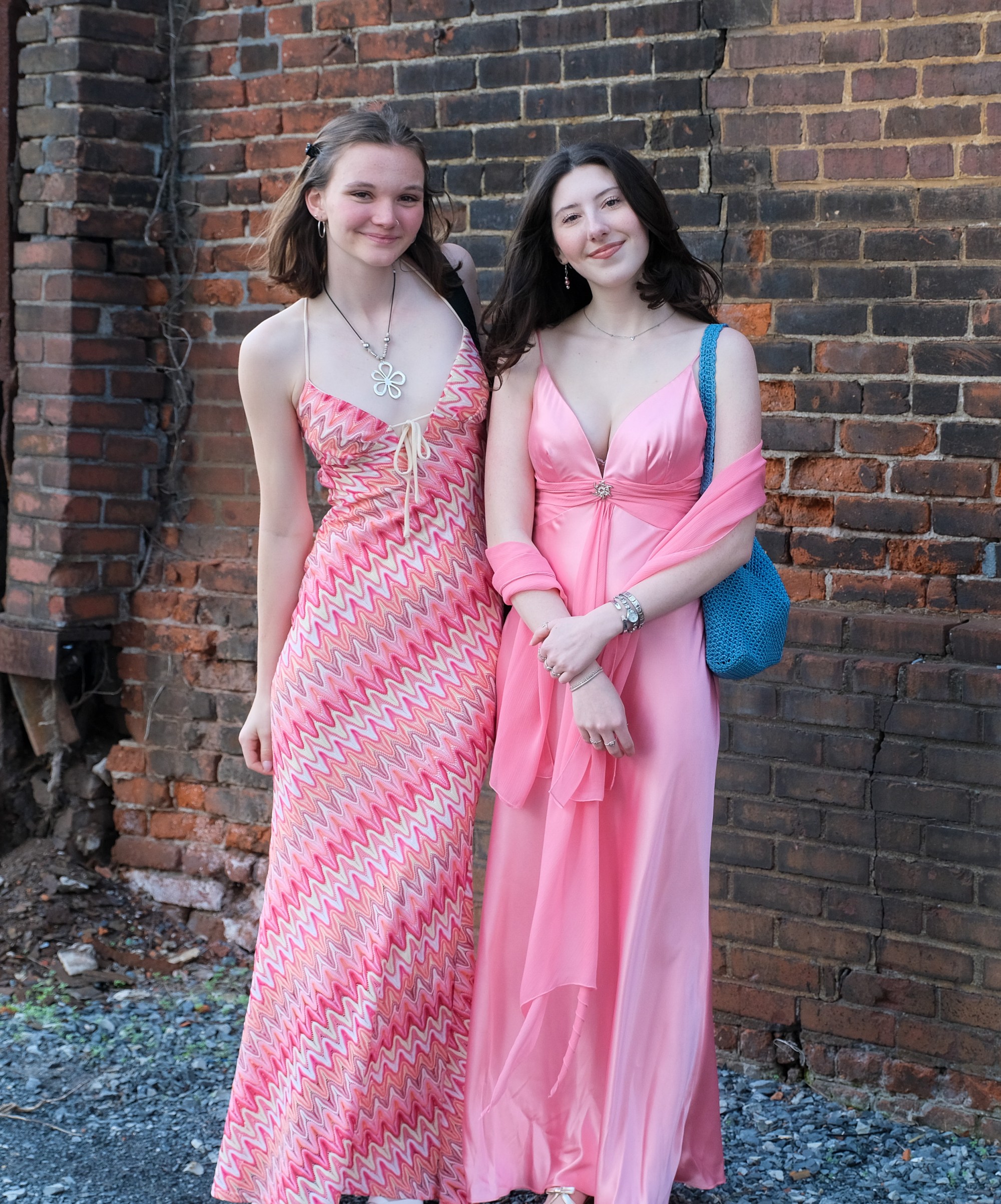 Southern Lehigh High School held its prom Friday, April 24, 2026, at SteelStacks in Bethlehem. Students and their guests arrive to the big night. (Sharon Merkel/Special to The Morning Call)