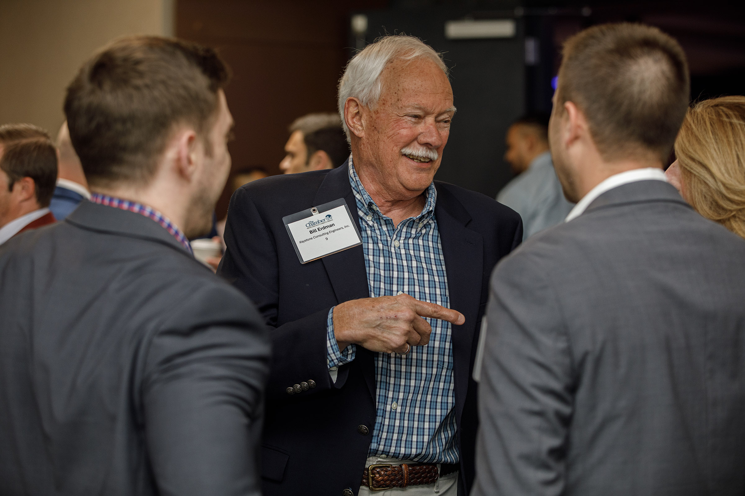 Bill Erdman of Keystone Consulting Engineers, Inc., attends the Lehigh...