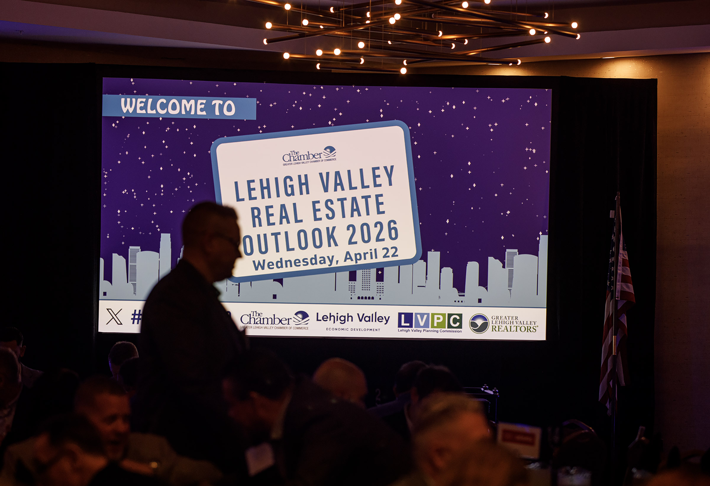 Investors and real estate professionals attend the Lehigh Valley Real...