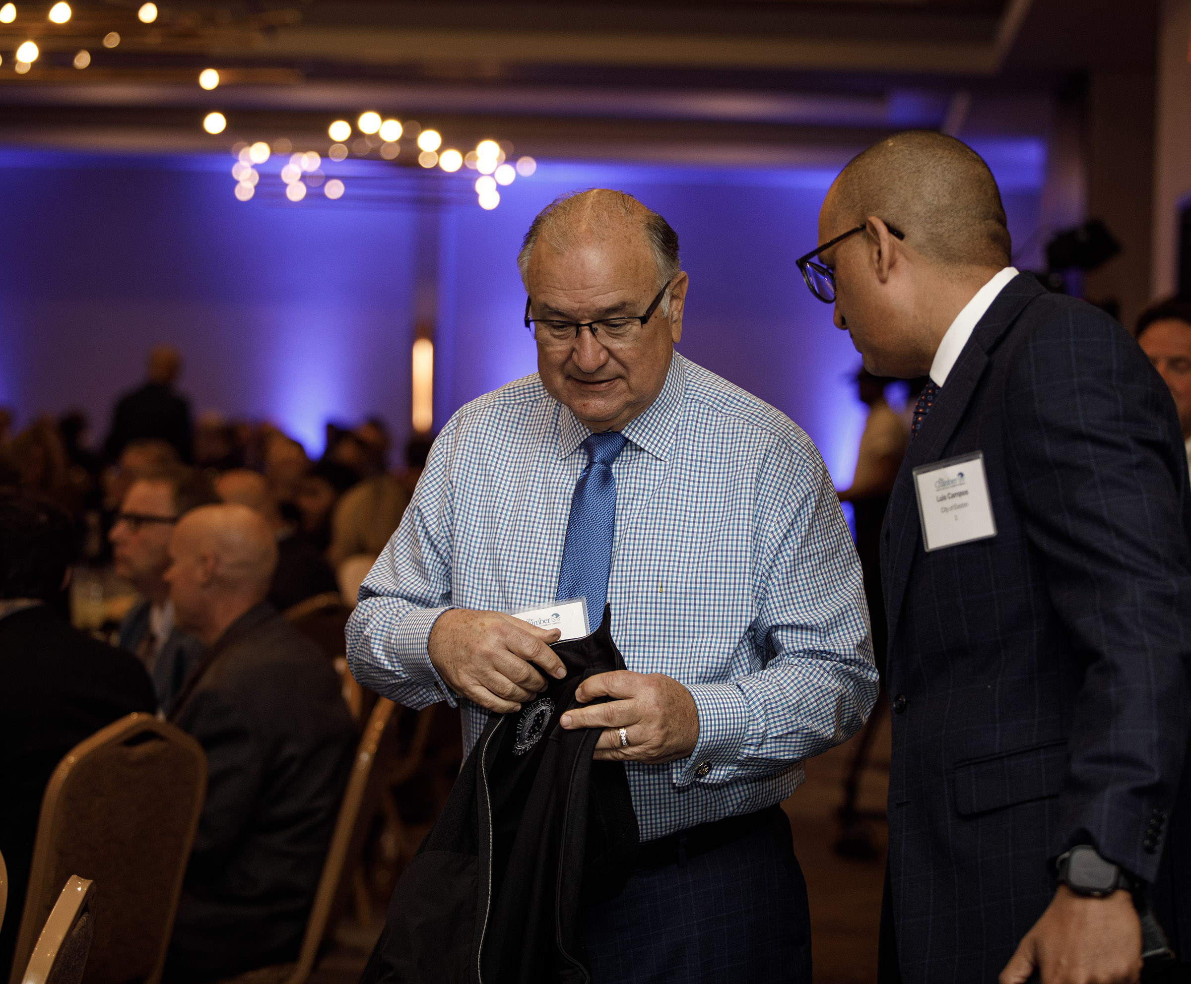 Easton Mayor Sal Panto Jr. attends the Lehigh Valley Real...