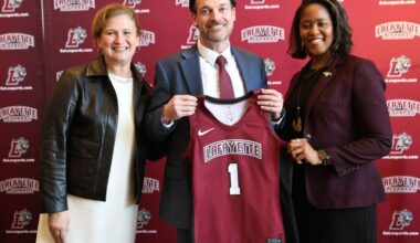 Ben O'Brien introduced as new Lafayette women's coach